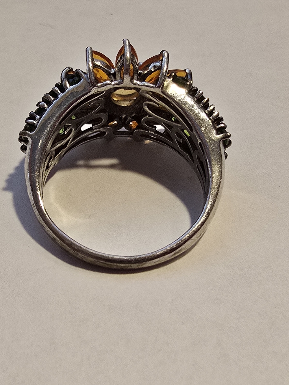 Sterling Silver Size 8 Rings - Picture 8 of 12